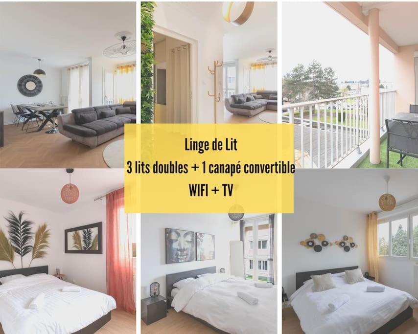 Cabana & Le Grand Appartement Lumineux Mâcon Extérieur photo